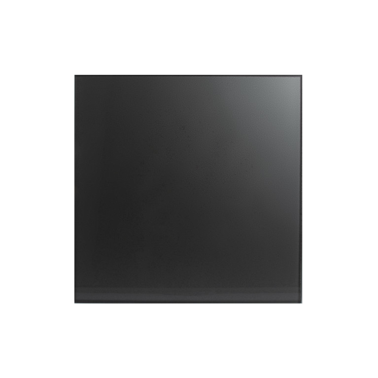 Designer silent fan MMP 100, 100 m³ / h, glass, dark gray